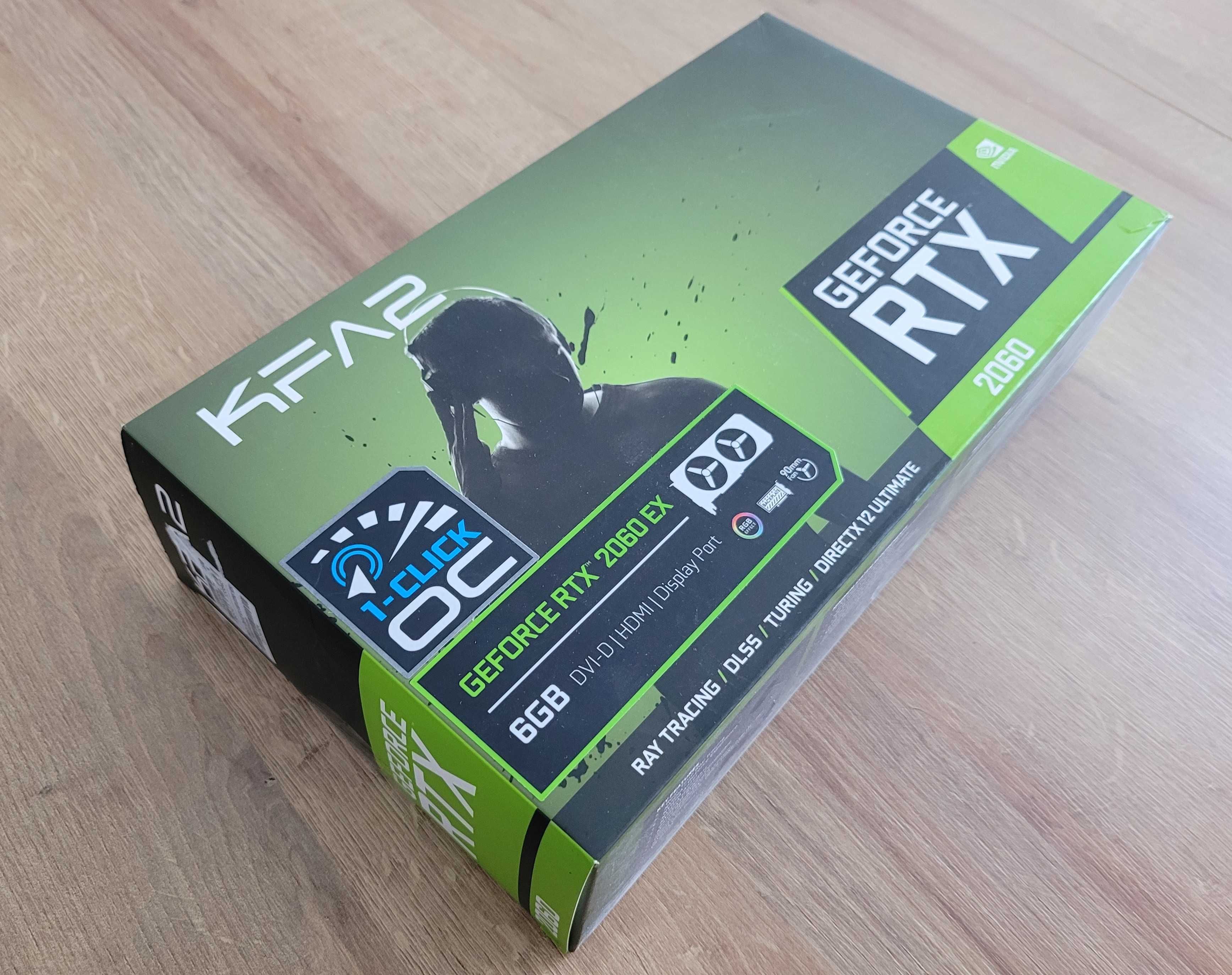 Karta graficzna KFA2 GeForce RTX 2060 EX 1-Click OC 6GB GDDR6