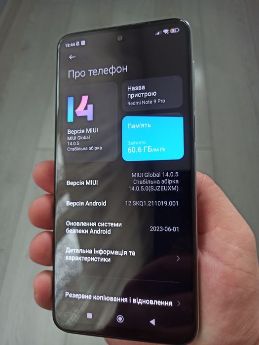 Xiaomi Redmi Note 9 pro