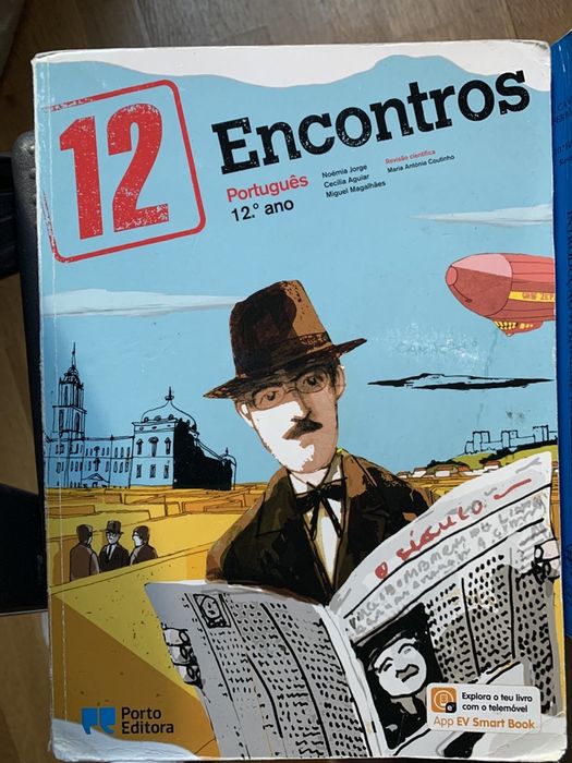Manual Português “Encontros 12” e caderno de Atividades