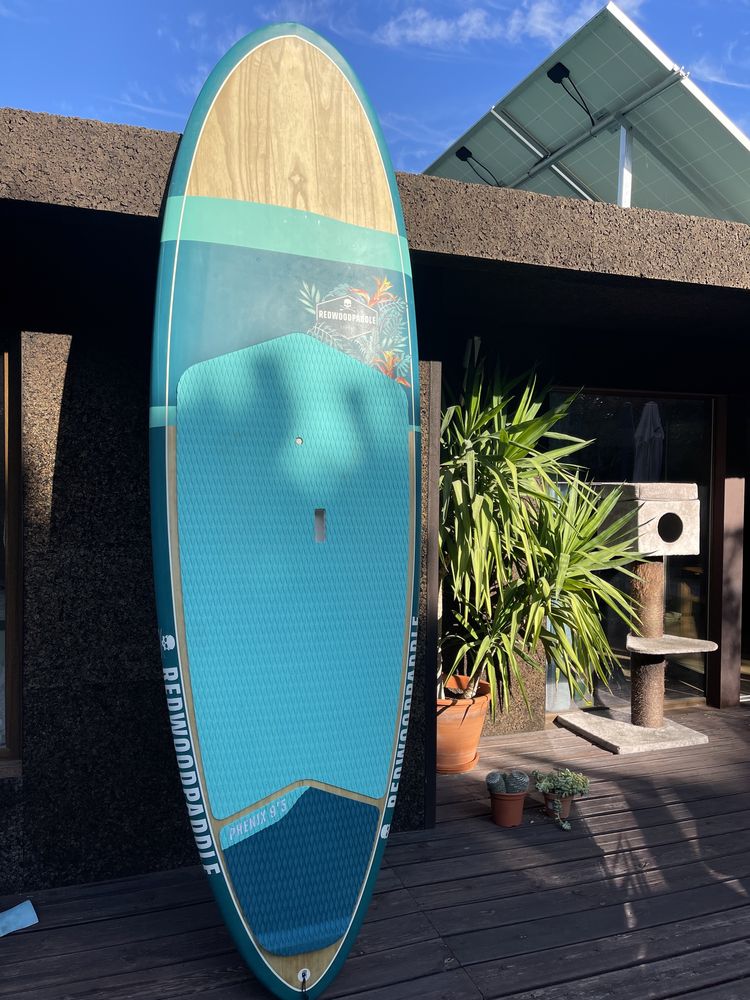 Surf Sup Redwoodpaddle + Capa 9’5 x 32 + pagaia