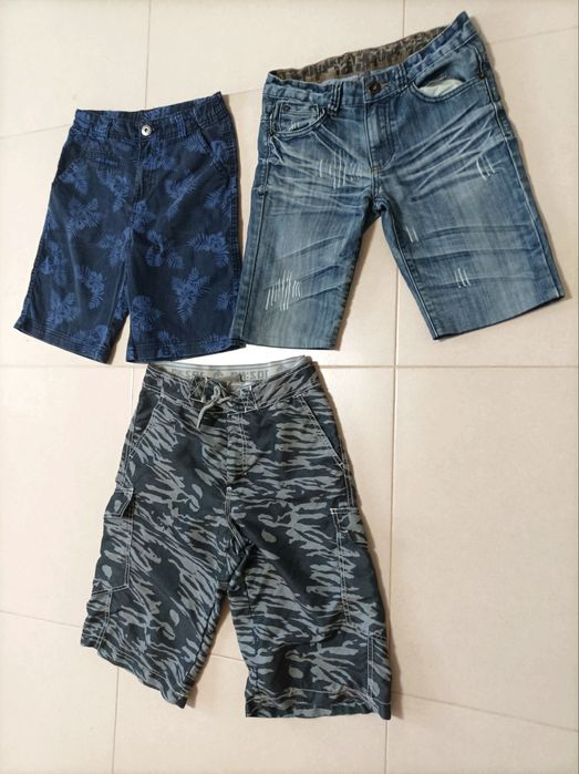 Lote de 3 Calções para Rapaz (11-12 anos)