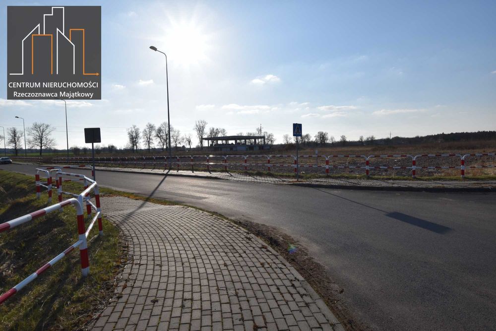 Myszków - działka USŁUGOWA - 60 arów - WYNAJEM