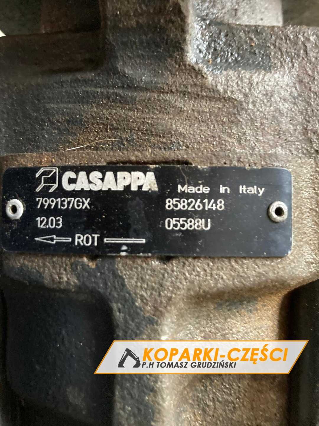 Pompa hydrauliczna Casappa New Holland 110 / 115, CASE 695 Hitachi 200