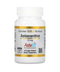 California gold nutrition, AstaLif,  астаксантин, 30 капсул