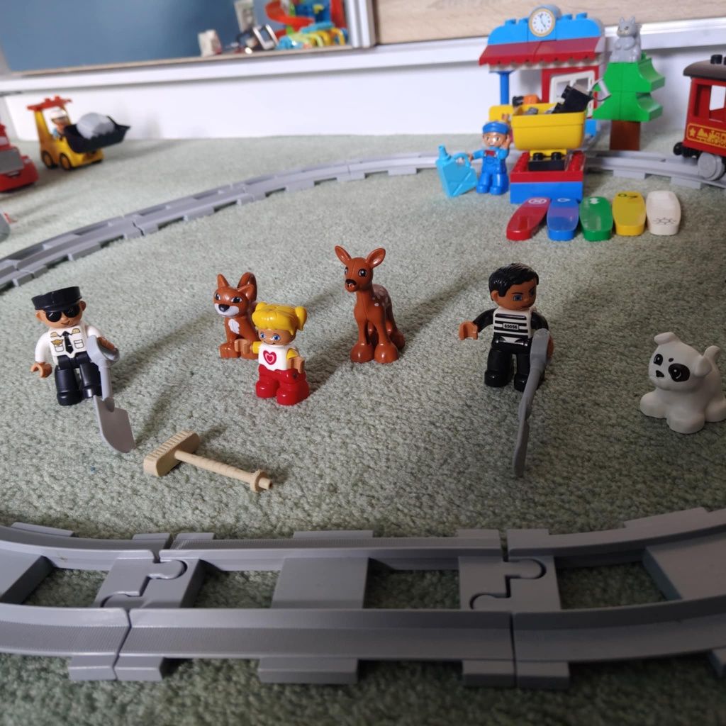 Klocki Lego duplo bez wozu psiego patrolu