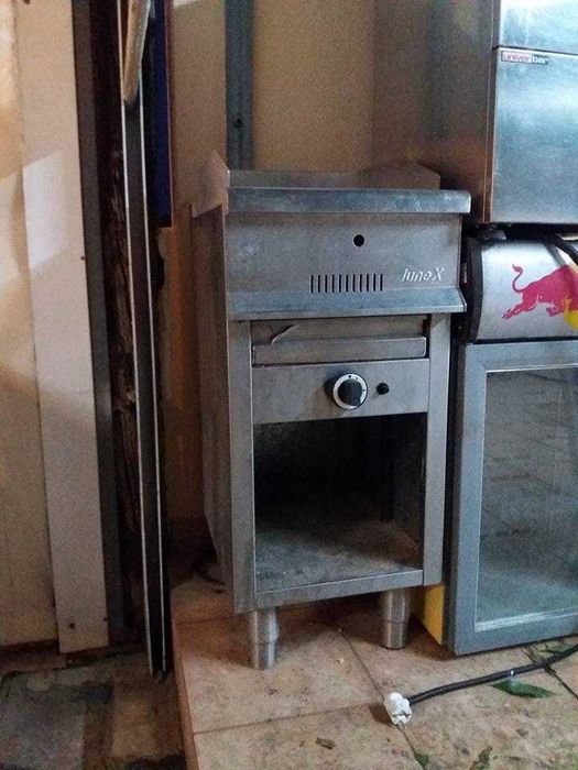 Chapa para Hambúrgueres a Gás