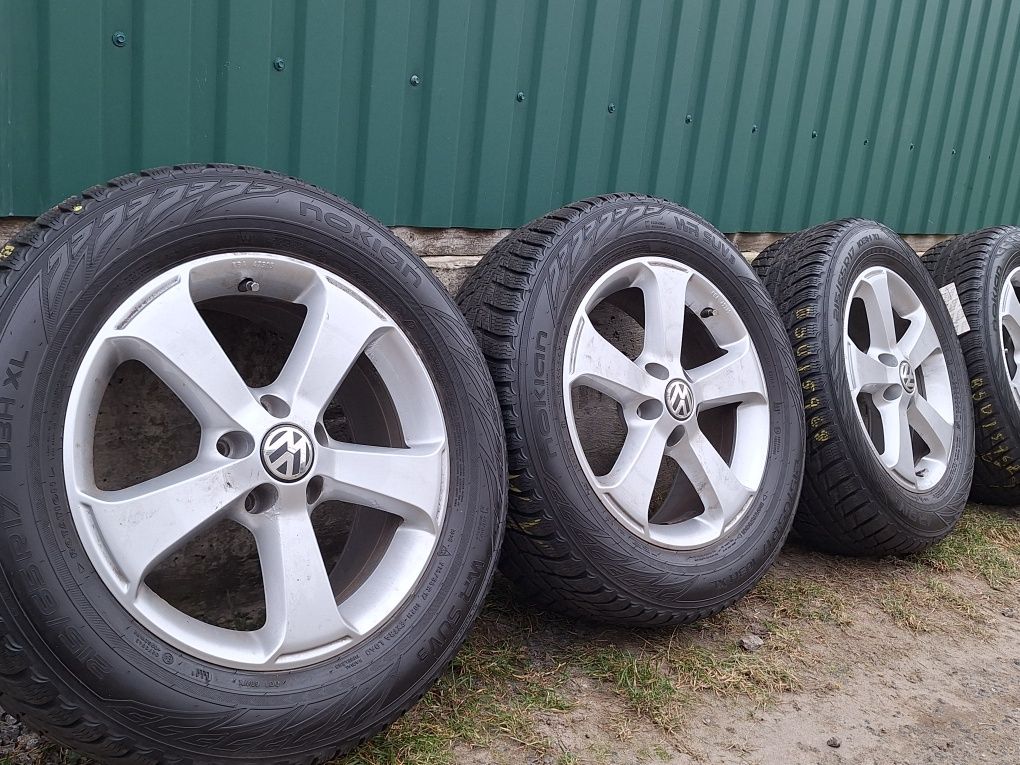 Комплект коліс R17 VW Tiguan Passat B8 Alltrack Skoda Kodiaq