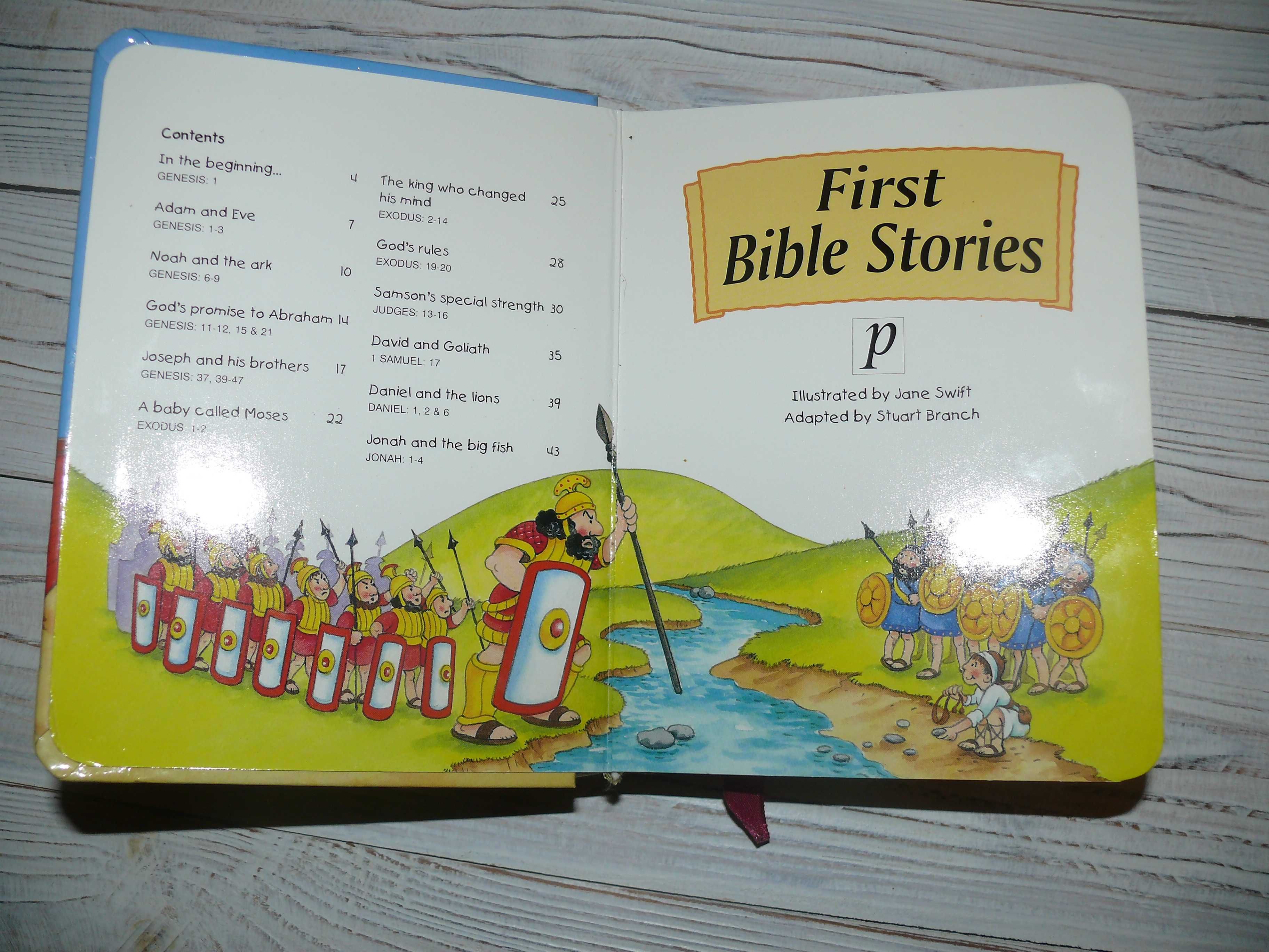 Книга Библия для детей на английском First Bible Stories 1999