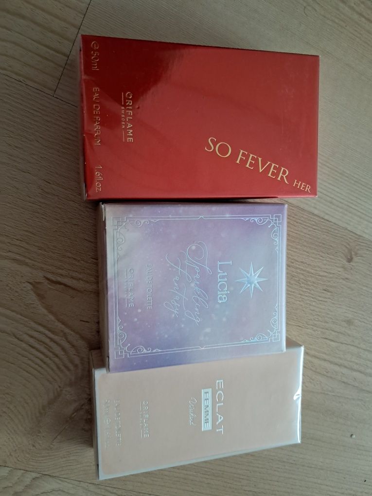Zestaw 3 sztuk perfum damskich
