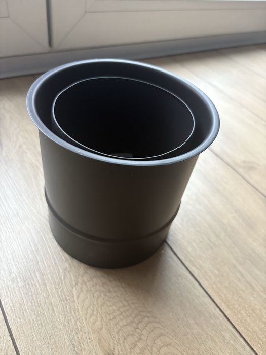 Wkładka Kominowa Dwuścienna fi 120mm DARCO Czarna