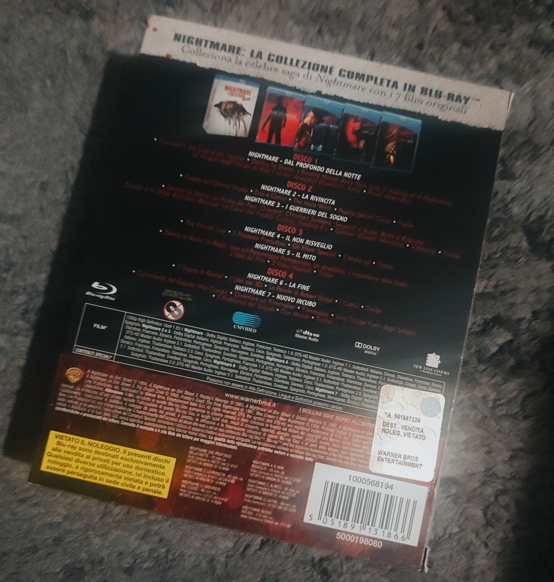 Colecção Pesadelo em Elm Street - Blu-ray
