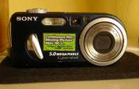 Sony DSC-P12 + 2 akumulatorki Sony do tego modelu.