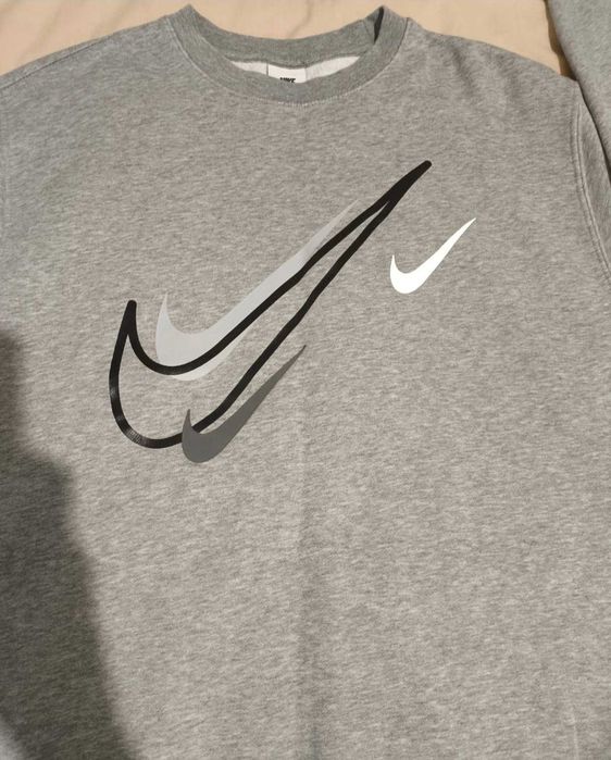 Кофта Nike Sportswear Multi Swoosh Graphic Cotton Fleece (Оригінал) L