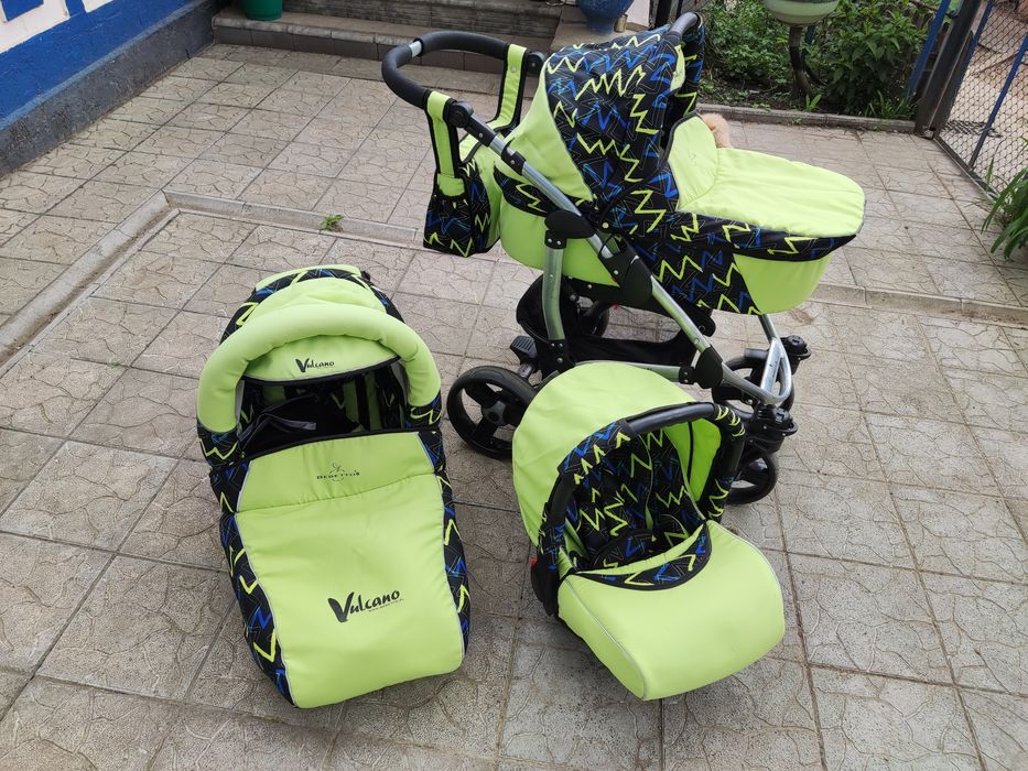 Коляска 3в1 Bebetto + автокрісло