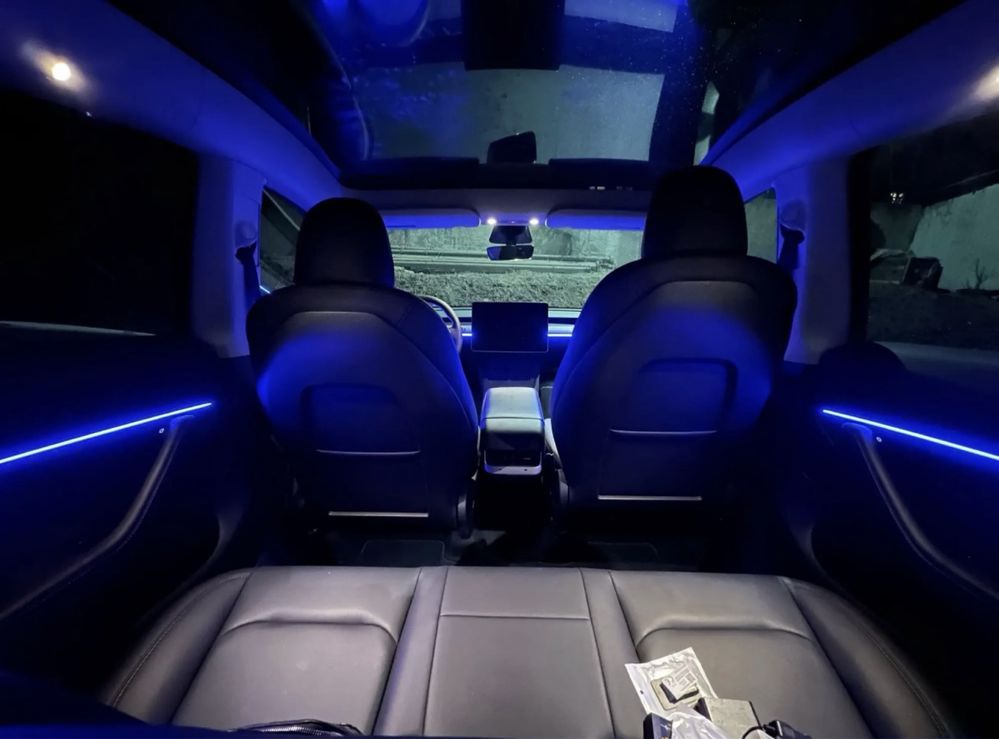Подсветка салона автомобиля Ambient light 18в1
