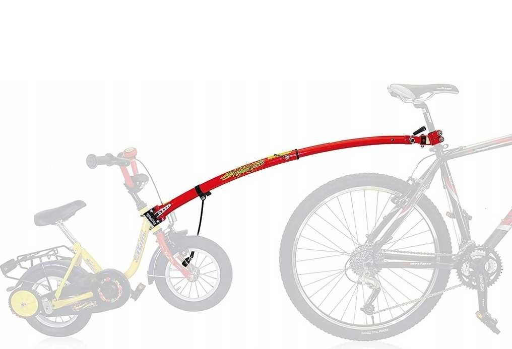 Drążek holowniczy tandem TRIAL-GATOR czerwony hol rowerowy