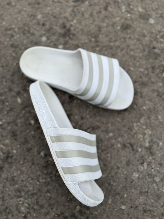 Adidas тапочки оригинал 41 размер шлепанцы тапки