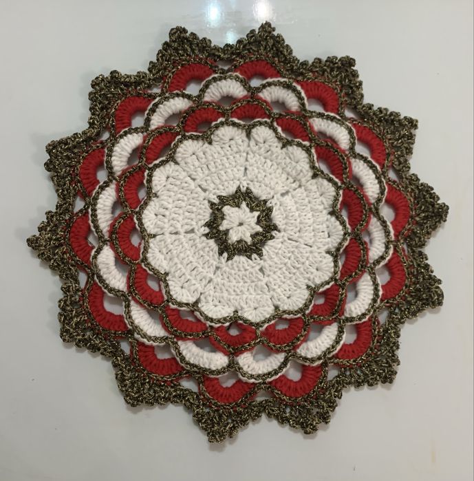 Sousplat de Luxo em Croché