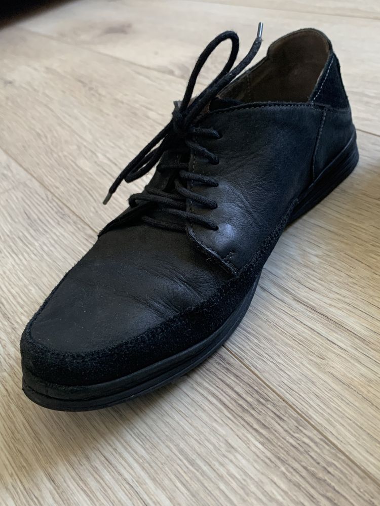 Buty męskie 39 szerokie sznurowane vintage NIK skóra