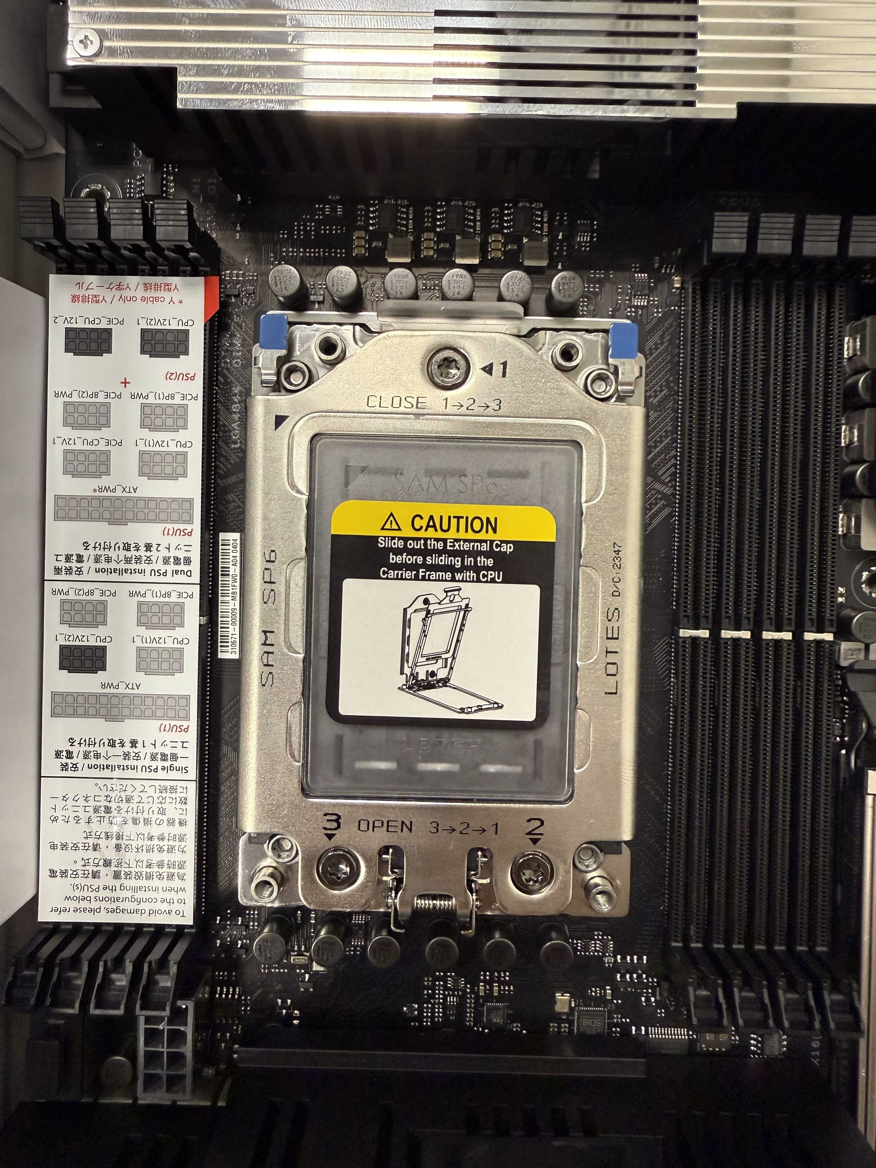 Asus Pro WS WRX90E-SAGE SE sTR5 WRX90 8xDDR5 M.2 EEB (90MB1FW0-M0EAY0)