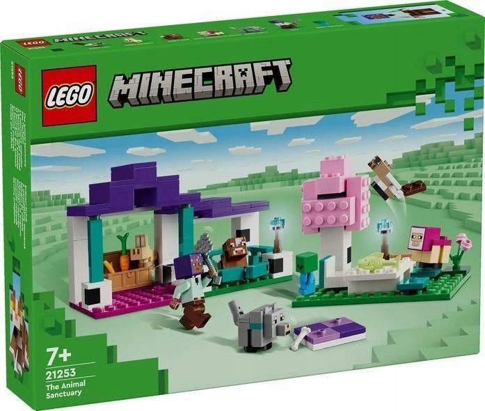 Lego Minecraft 21253 Rezerwat Zwierząt, Lego