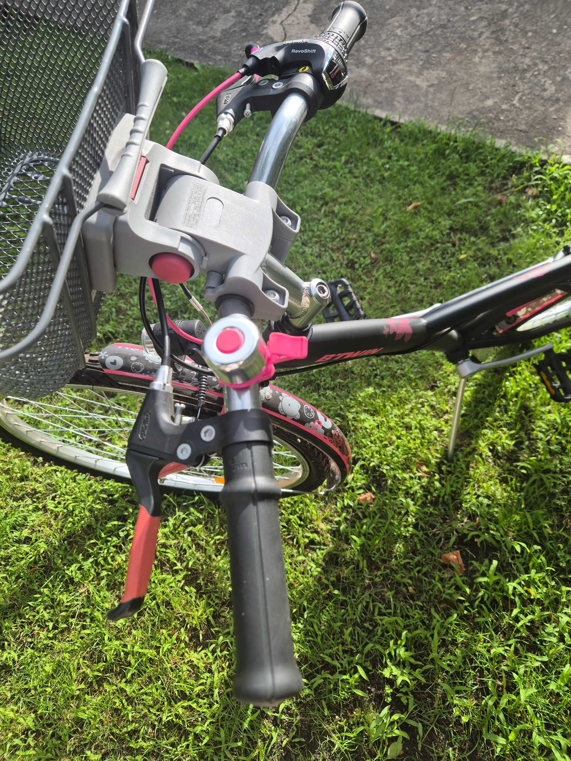 Rower 20 B-TWIN Orginal 500 - koszyczek - dziecięcy
