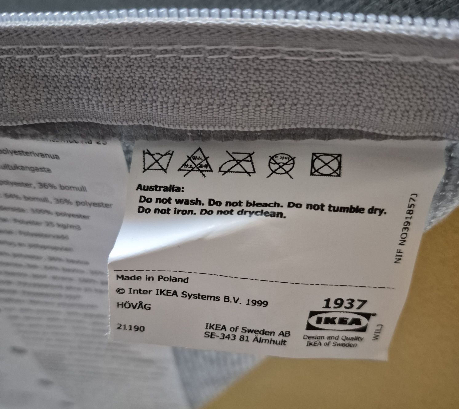 Materac ikea 90x200  sprężyny kieszeniowe średnio twardy  gruby