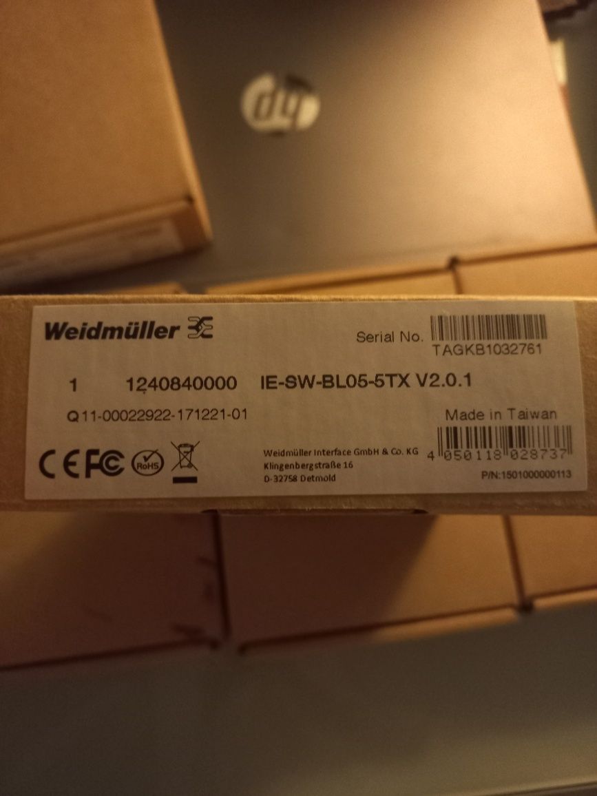 Switch Ethernet Industrial Weidmüller