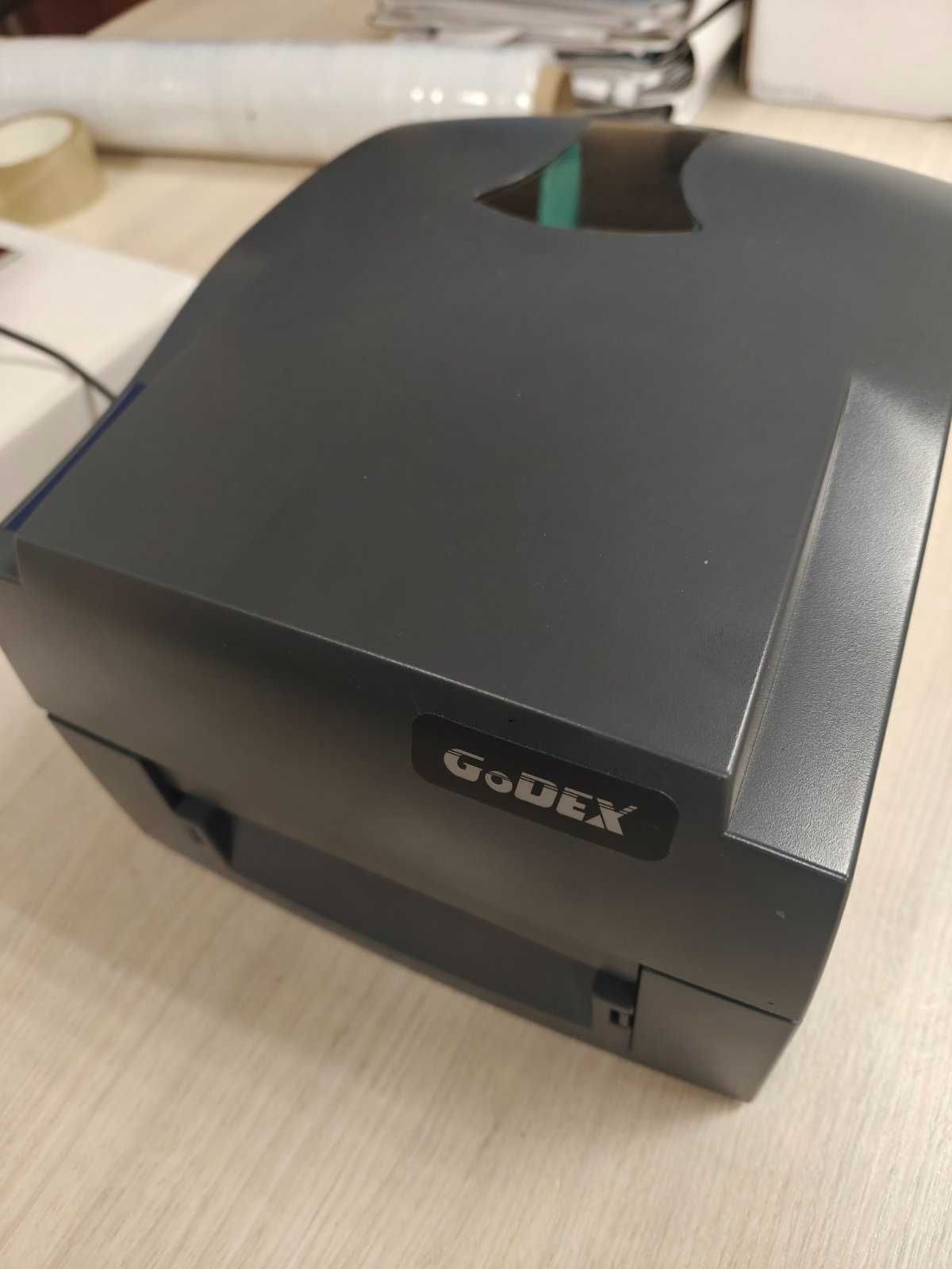 комплект принтер этикеток сканер Godex g500 быстрая инвентаризация