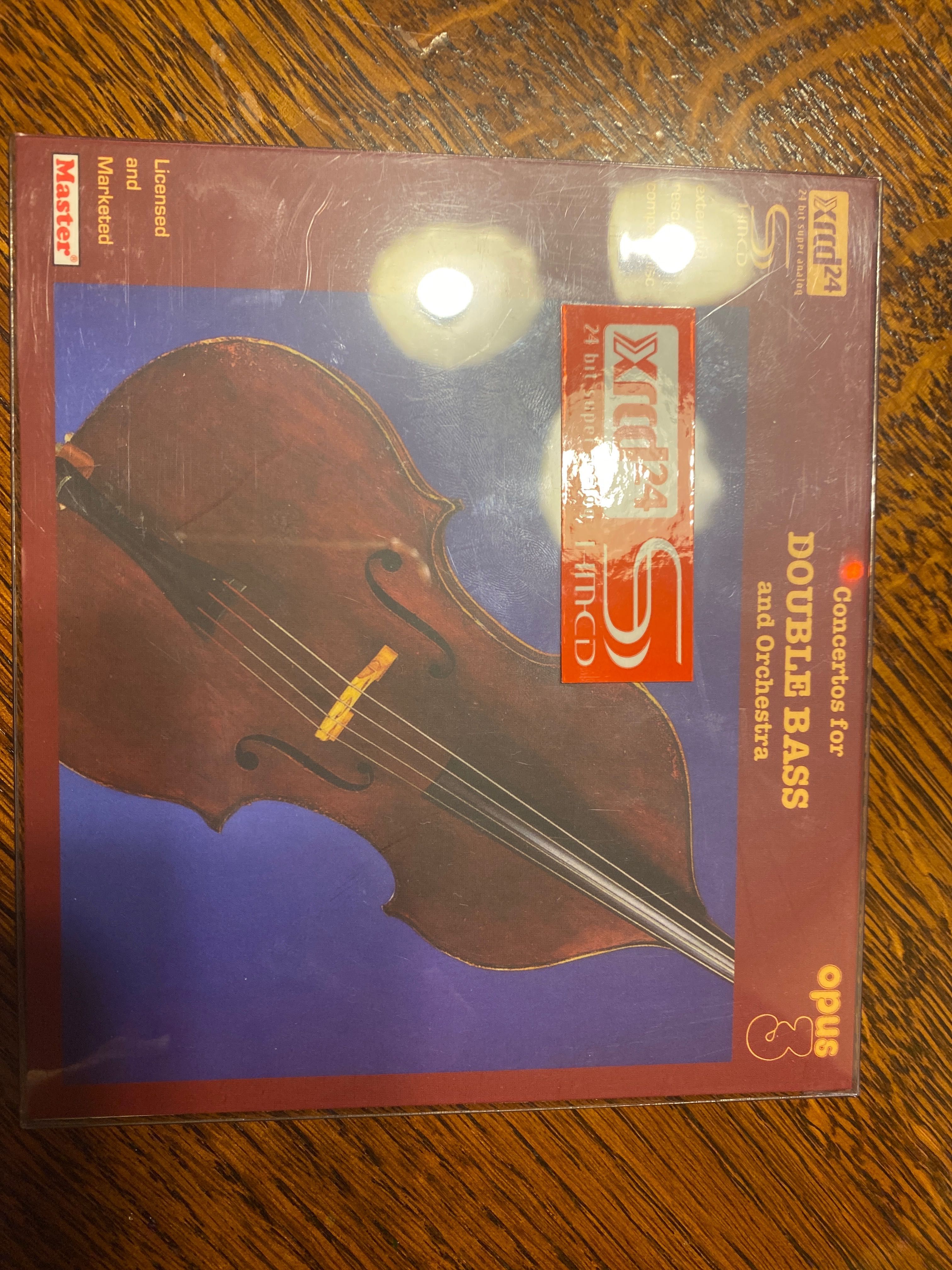 Płyta cd XRCD24 double bass