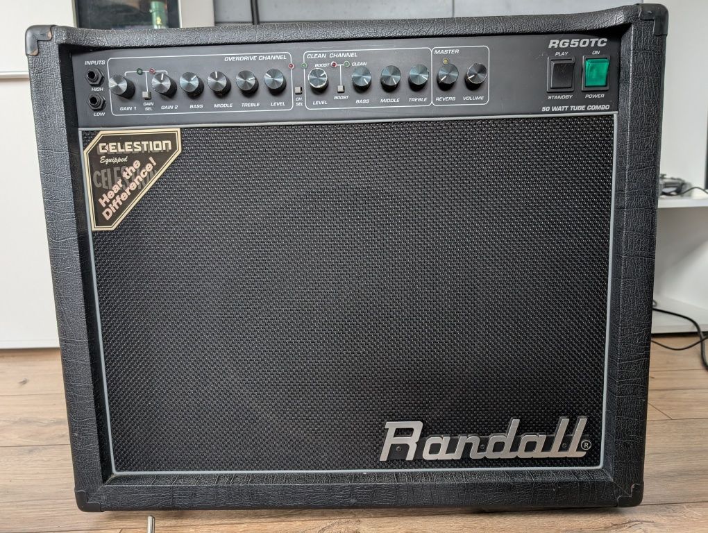 Randall RG50TC – lampowy wzmacniacz gitarowy – bardzo dobry stan!
