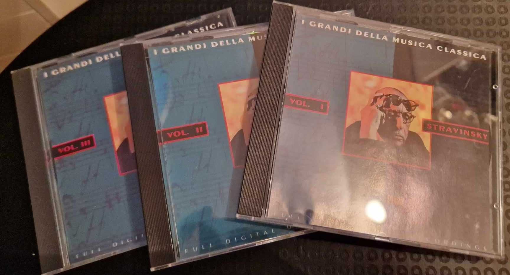 CD Stravinsky I Grandi Della Musica Vol.1; 2 ; 3