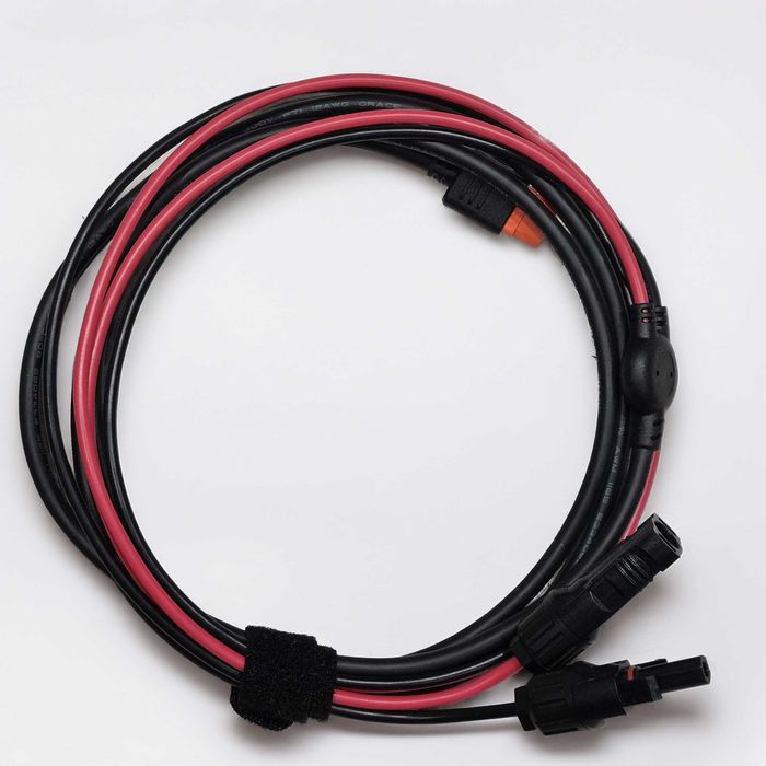 2 sztuki - kabel EcoFlow MC4 do paneli fotowoltaicznych XT60i 2.5m