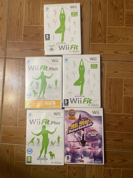 Jogos wii nintendo fit compatível com a Balance Board