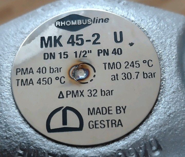 Odwadniacz termostatyczny Gestra MK 45