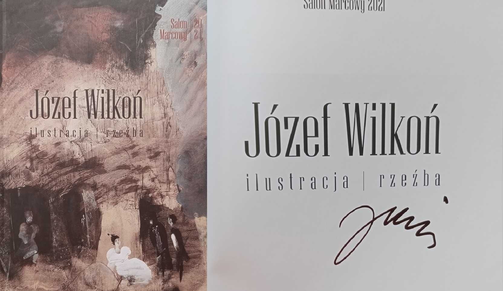 Józef Wilkoń Ilustracja i rzeźba Salon marcowy 2021 Album Autograf