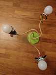 Lampa sufitowa dziecięca Kico zebra żyrafa małpka