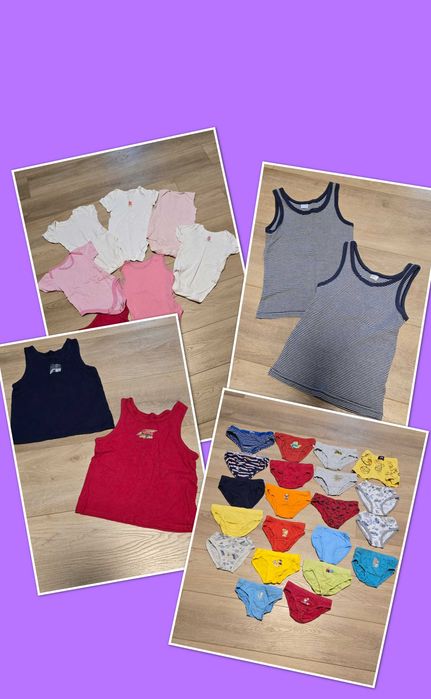 Фірмові дитячі трусики майки футболки боді на хлопчика