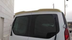 FORD TRANSIT CUSTOM RS spoiler dzielony na dzwi tuning