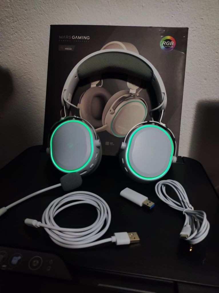 Headset Gaming wireless Mars Gaming mhw