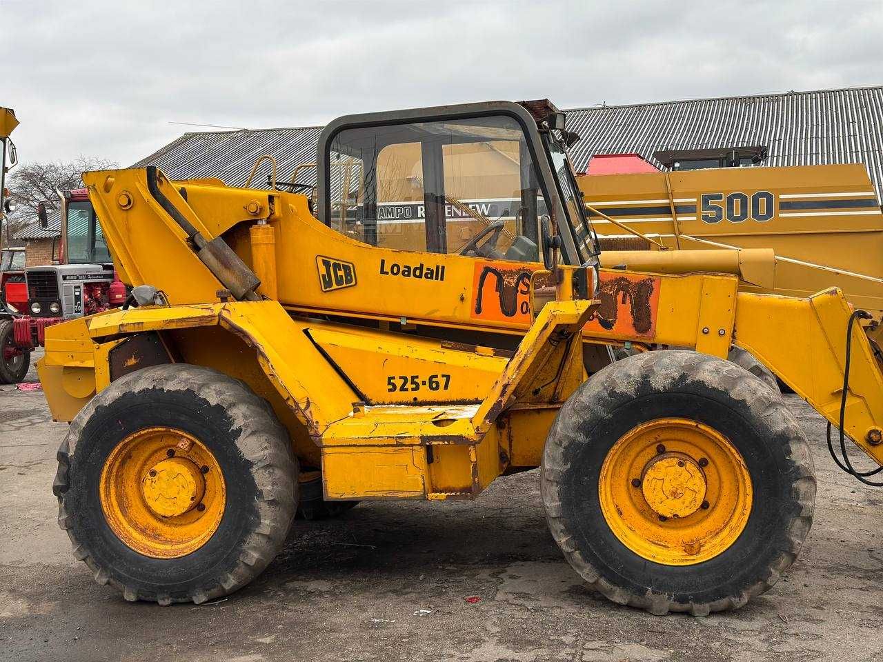 Телескопічний навантажувач JCB 525-67 із норвегії 5300мт manitou
