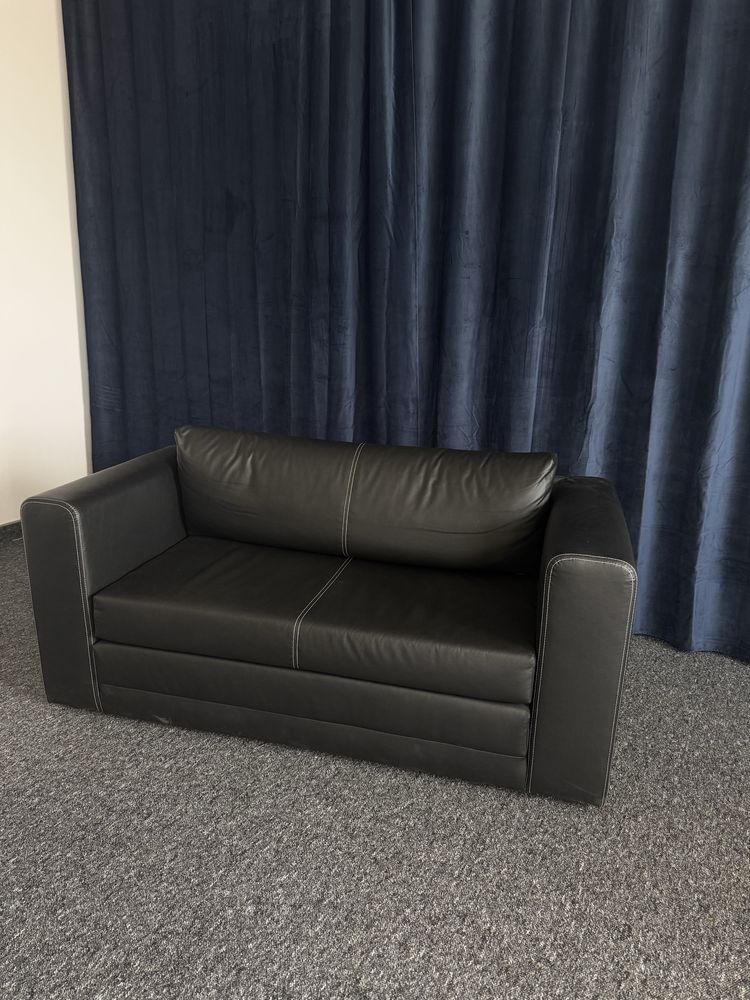 Sofa skorzana Ikea