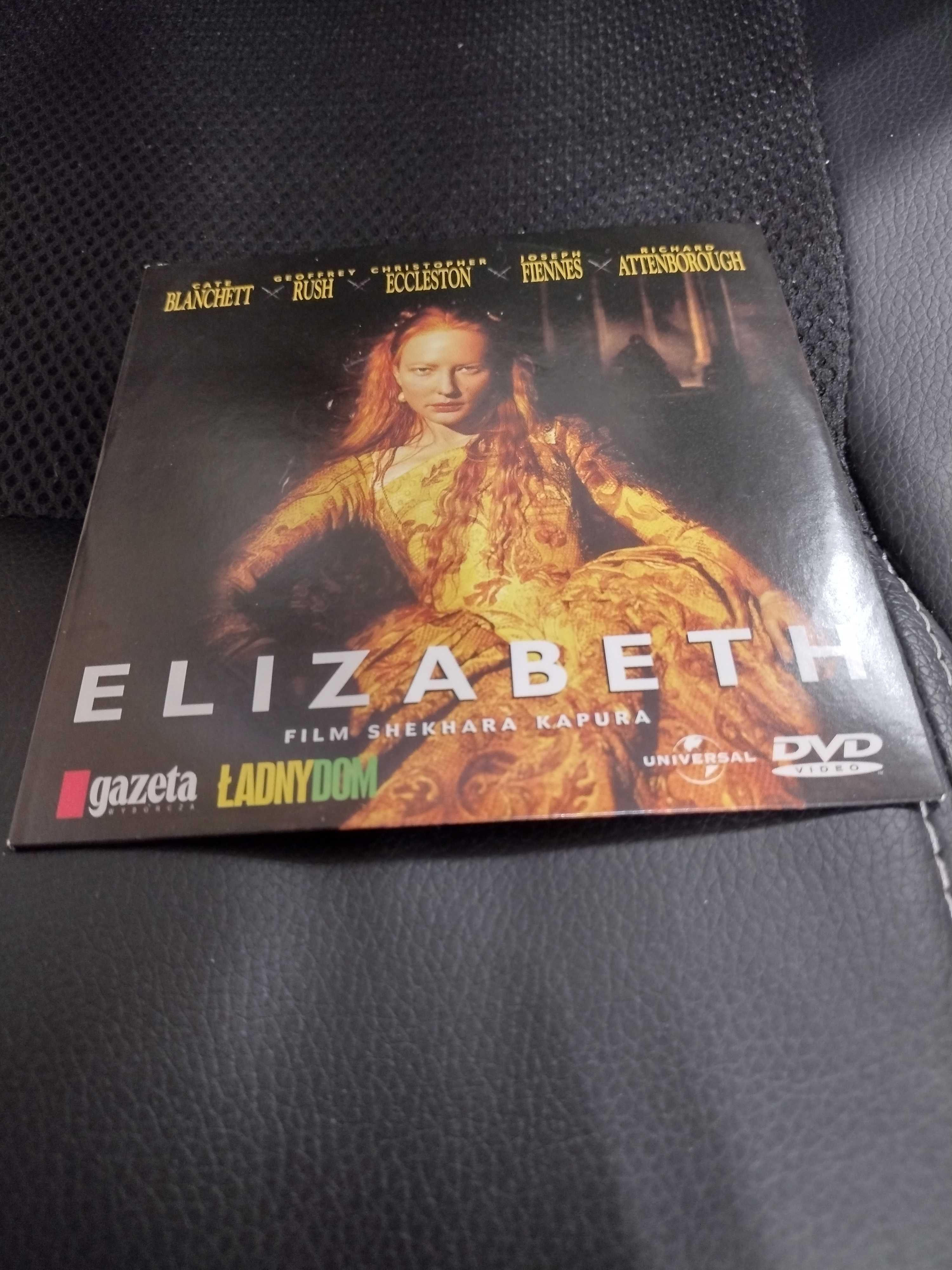 "Elizabeth" DVD.