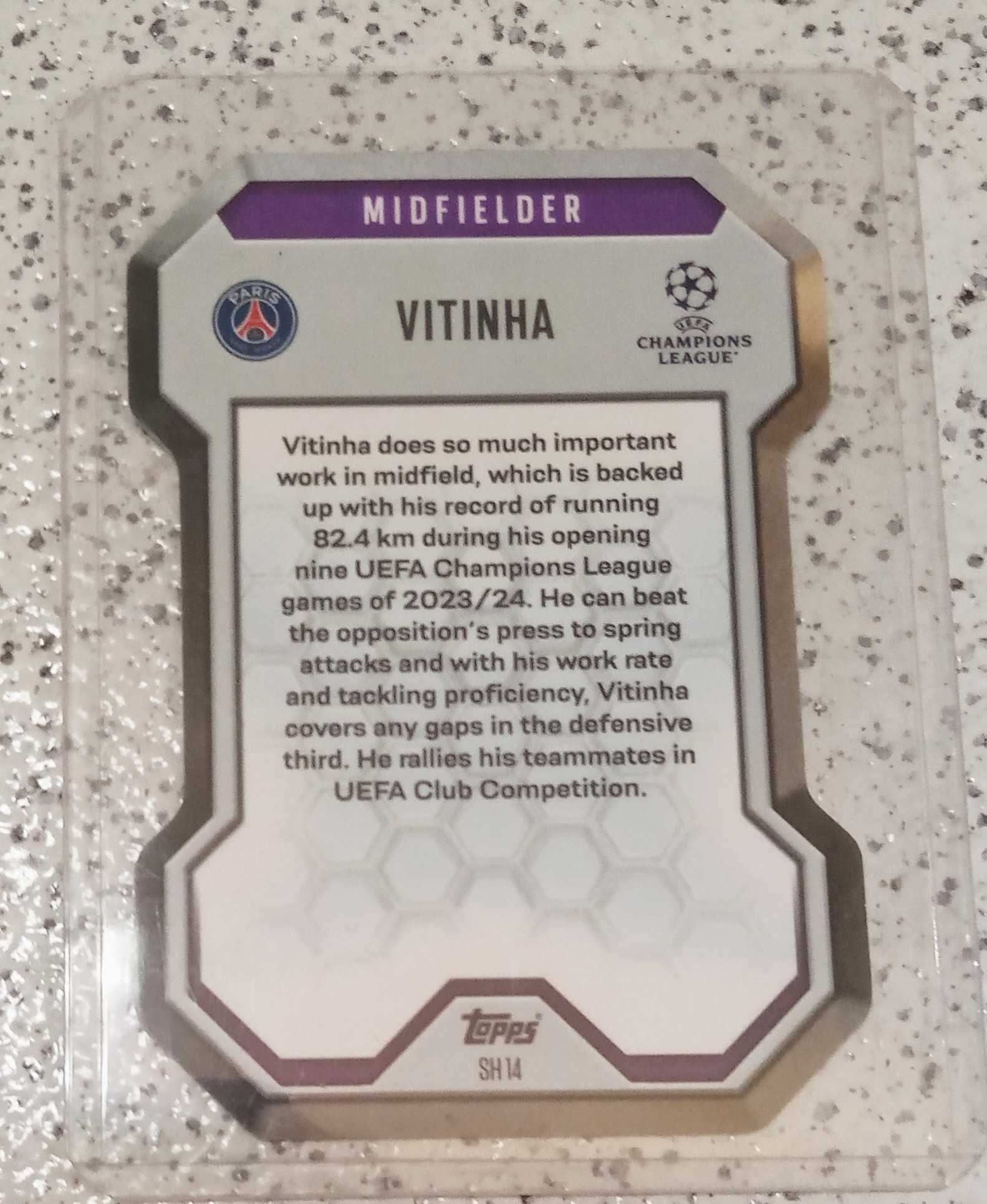 Vitinha Badge Topps