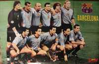 FC BARCELONA !!! Ogromny plakat A1 !!! XAVI Rivaldo Luiz Enrique