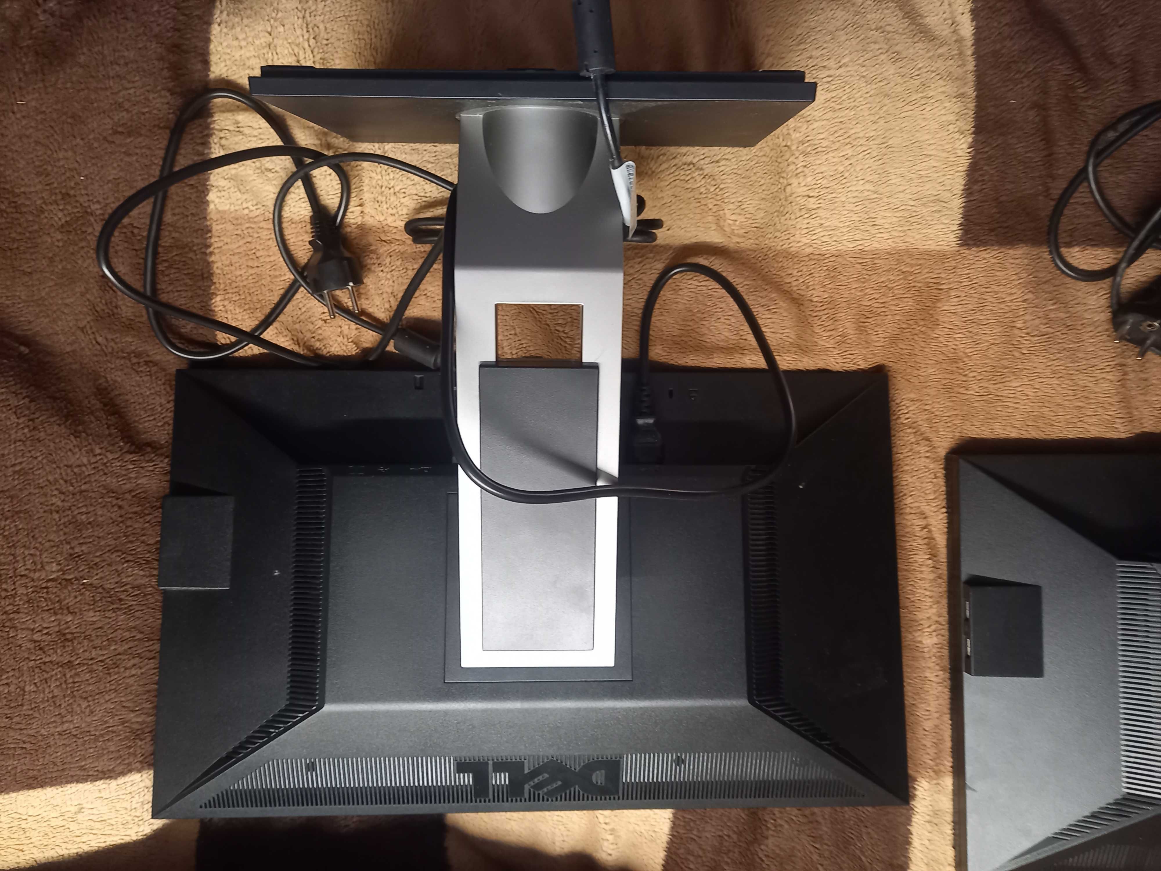 Monitor Dell 21.5" obrotowy kable