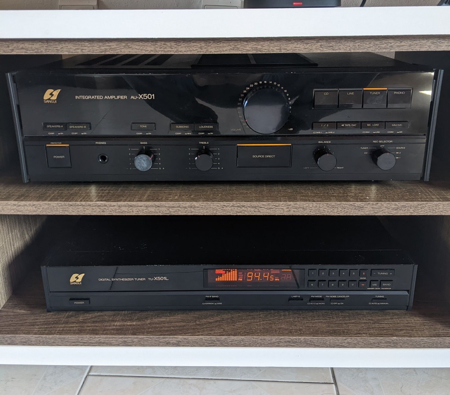 Sansui au-x501 + tu-501