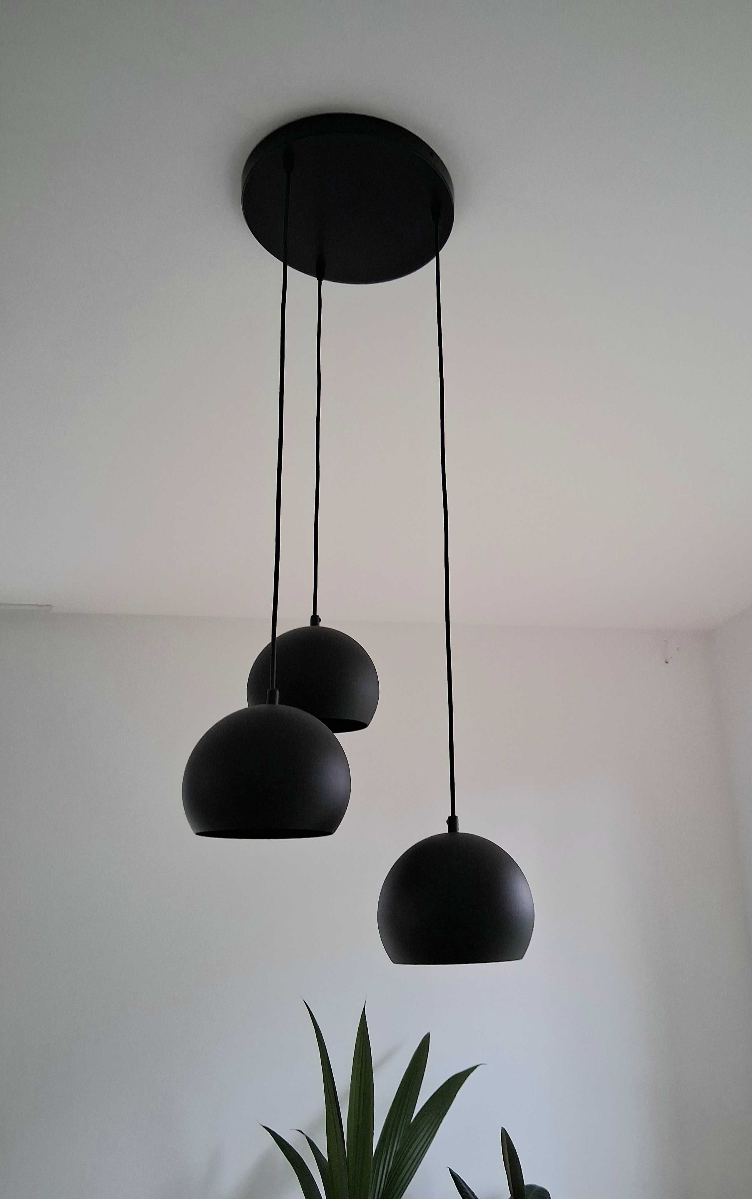 Potrójna lampa wisząca ZOE black 1 S Tk-Lighting
