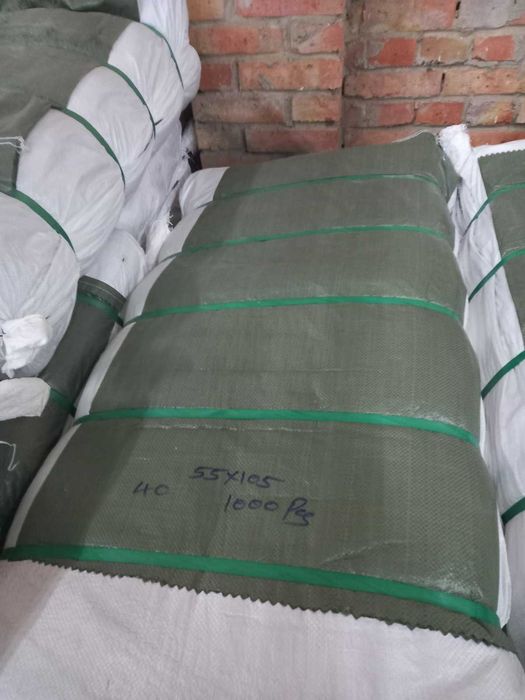 Зелений мішок ПОСИЛЕНИЙ МІЦНИЙ зелёный мешок плотный  МОЯ ДОСТАВКА