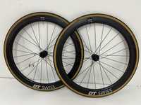 Rodas estrada DT Swiss ARC 1400 cubos 240 tubeless/clincher